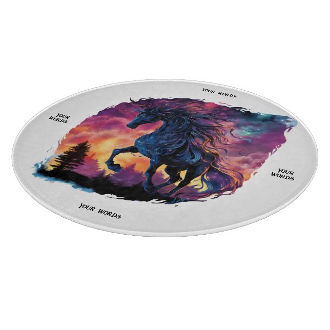 Create Your Own Pyrois Dark Horse Magic Cutting Board (Corner)