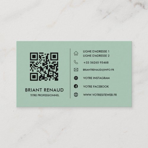 Create your own QR_code business card
