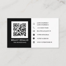 Create your own QR-code business card