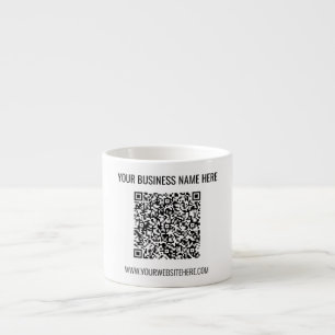 Create Your Own QR Code Business Mug Example