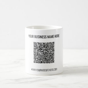 Create Your Own QR Code Coffee Mug Business Gifts