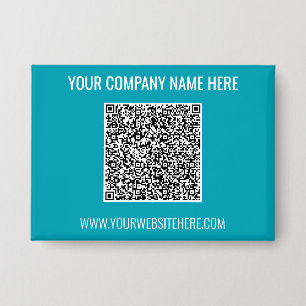Create Your Own QR Code Custom Text Button Example
