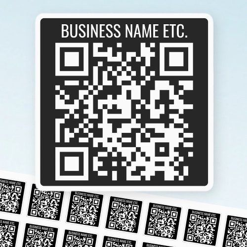 Create Your Own QR Code  Info  Black  White Labels