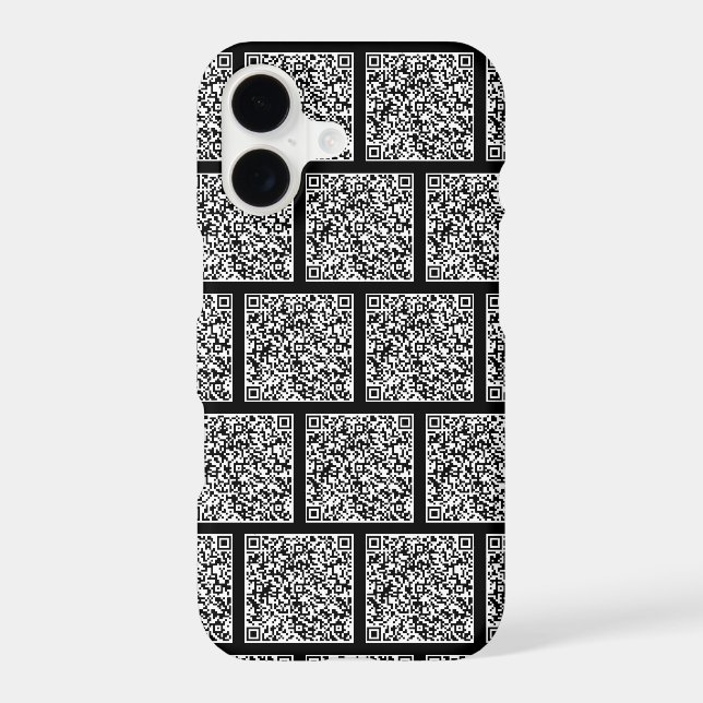 Create Your Own QR Code iPhone Case Choose Color (Back)