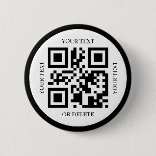 Create Your Own Qr Code Modern Elegant Simple Button