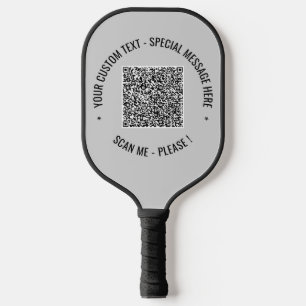 Create Your Own QR Code Pickleball Paddle Template