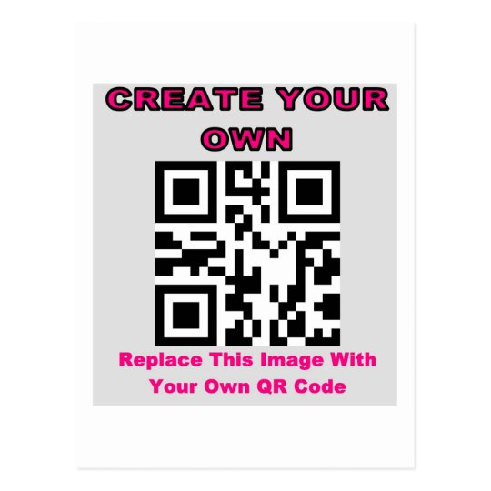 CREATE YOUR OWN QR CODE PRODUCT POSTCARD Zazzle Com   Create Your Own Qr Code Product Postcard Rfb7f1264fd374c89b03c357223b4bf46 Vgbaq 8byvr 540 