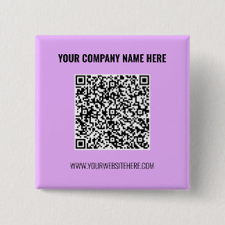Create Your Own QR Code Promotional Button Example