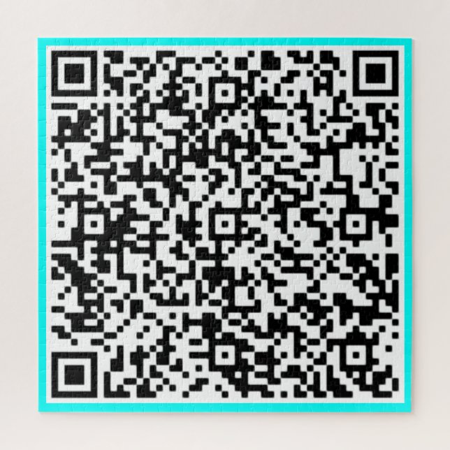 Create Your Own QR Code Puzzle Surprise Funny Gift (Vertical)