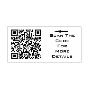 Create Your Own QR code Rubber Stamp