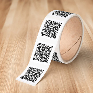 Create Your Own QR Code Square Sticker
