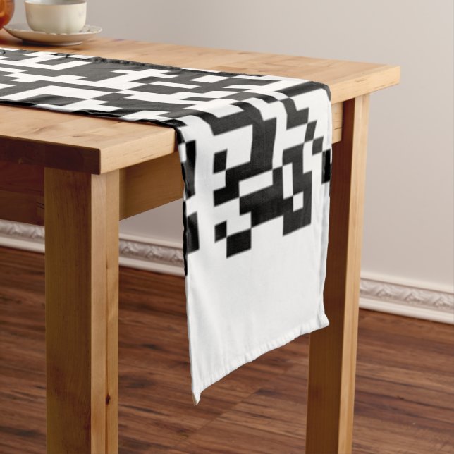 Create Your Own QR Code Table Runner Template (In Situ)