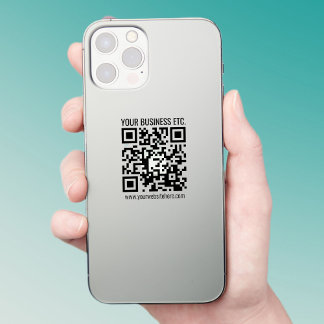 Create Your Own QR Code | Transparent Sticker