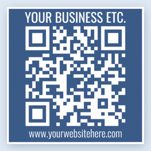 Create Your Own QR Code Transparent Sticker