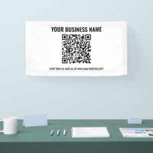 Create Your Own QR Code Transperant Banner