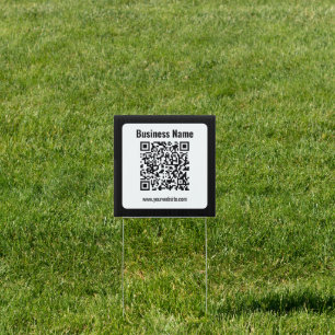 Create Your Own QR Code Transperant Sign
