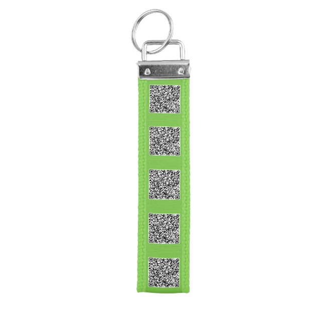 Create Your Own QR Code Wrist Keychain (Keys on Top)