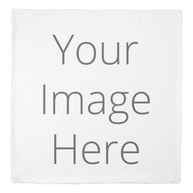 Create Your Own Queen Size Duvet Cover (Front)