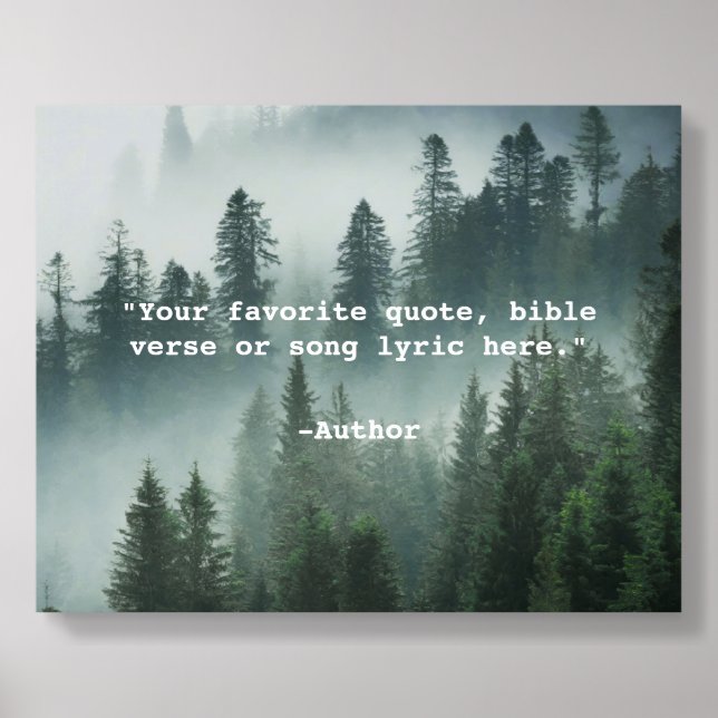 Create Your Own Quote Acrylic Photo Tile (Front Set)