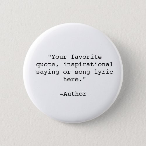 Create Your Own Quote Button