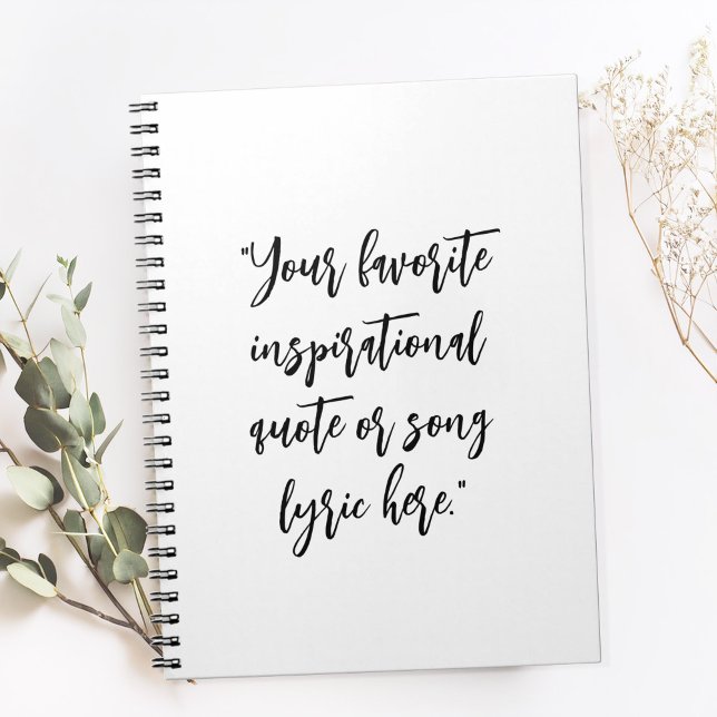 Create Your Own Quote Calligraphy Notebook (Creator Uploaded)