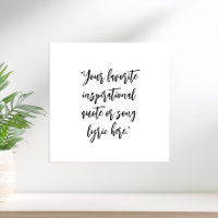 Create Your Own Quote Calligraphy