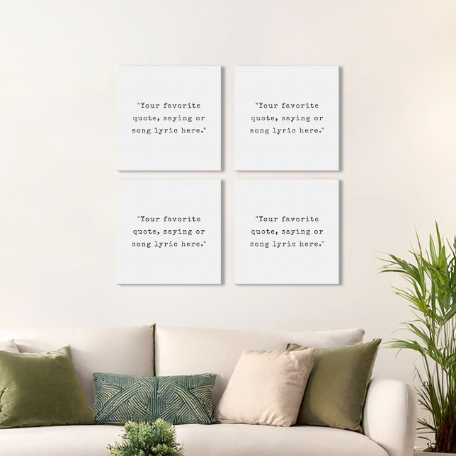 Create Your Own Quote Canvas Photo Tile (Creator Uploaded)