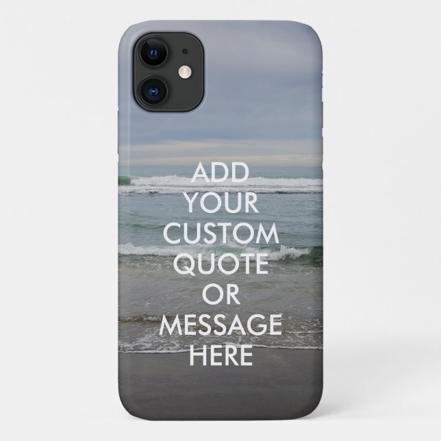 Create Your Own Quote Case-Mate iPhone Case (Back)