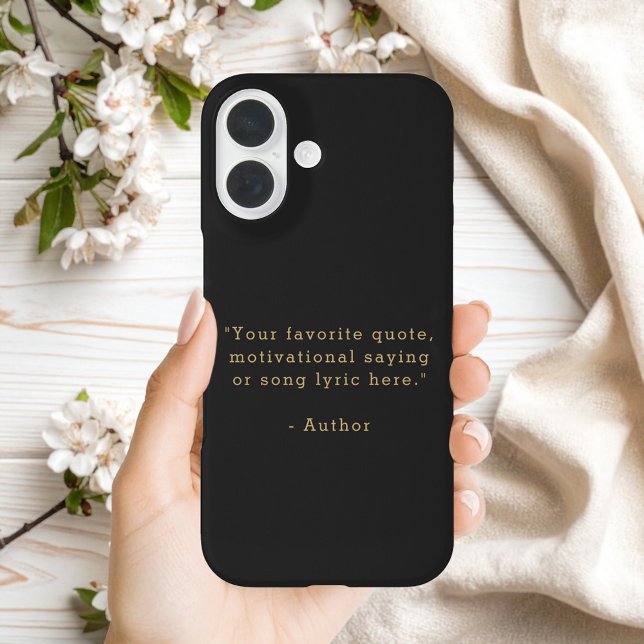 Create Your Own Quote Case-Mate iPhone Case (Creator Uploaded)