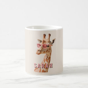 Create Your Own Quote Custom Giraffe Coffee Mug