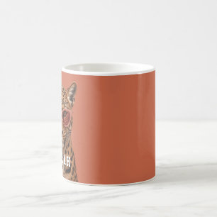 Create Your Own Quote Custom Leopard Coffee Mug