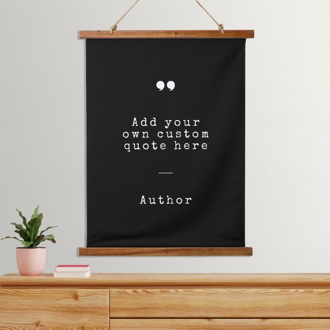Create Your Own Quote Hanging Tapestry (Creator Uploaded)