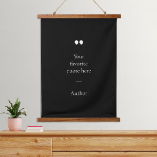 Create Your Own Quote Hanging Tapestry