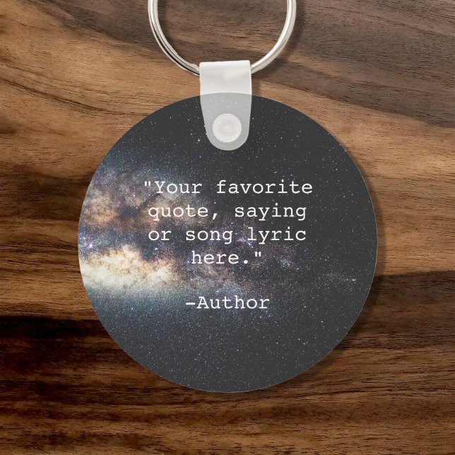 Create Your Own Quote Keychain (Creator Uploaded)