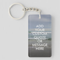 Create Your Own Quote Keychain