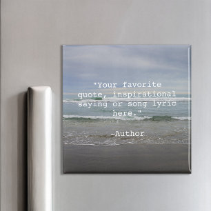 Create Your Own Quote Magnet