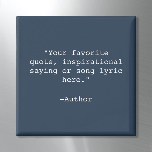Create Your Own Quote Magnet (Creator Uploaded)