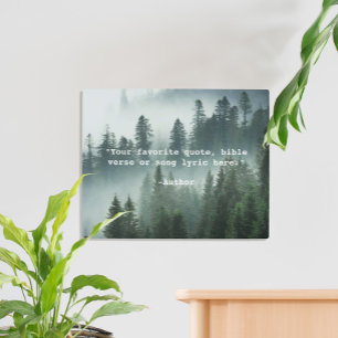 Create Your Own Quote Metal Print