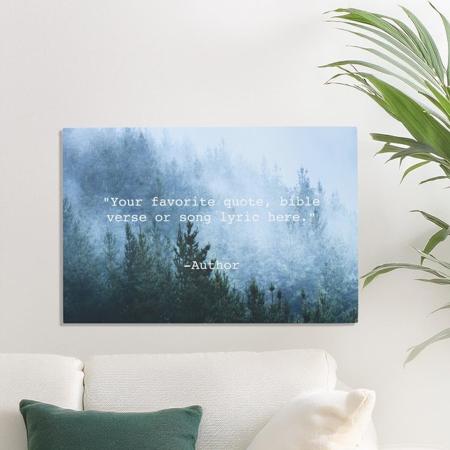 Create Your Own Quote Metal Print (Creator Uploaded)