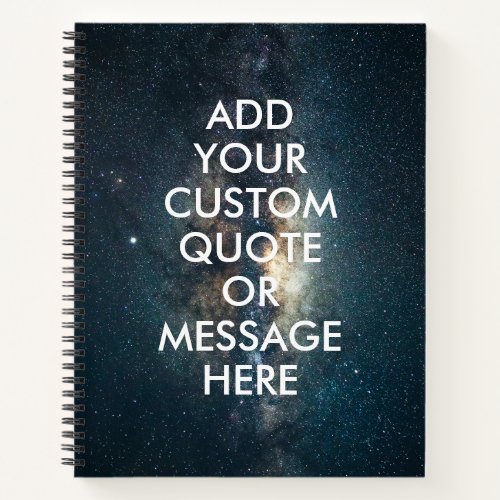 Create Your Own Quote Notebook