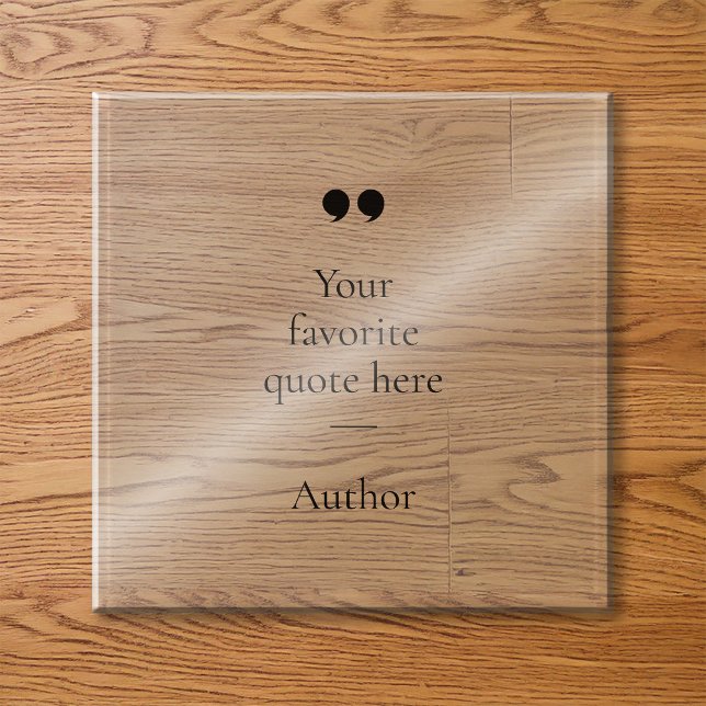 Create Your Own Quote Paperweight (Creator Uploaded)