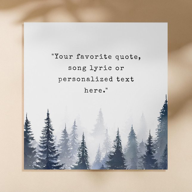 Create Your Own Quote Peel And Stick Photo Tile (Creator Uploaded)