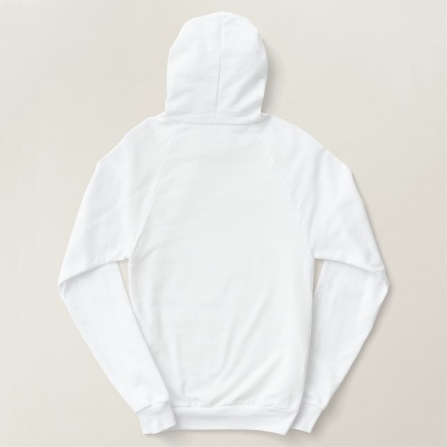 Create Your Own Quote Personalized Embroidered Hoodie Zazzle