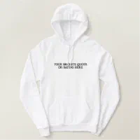 Personalized Embroidered Hoodie