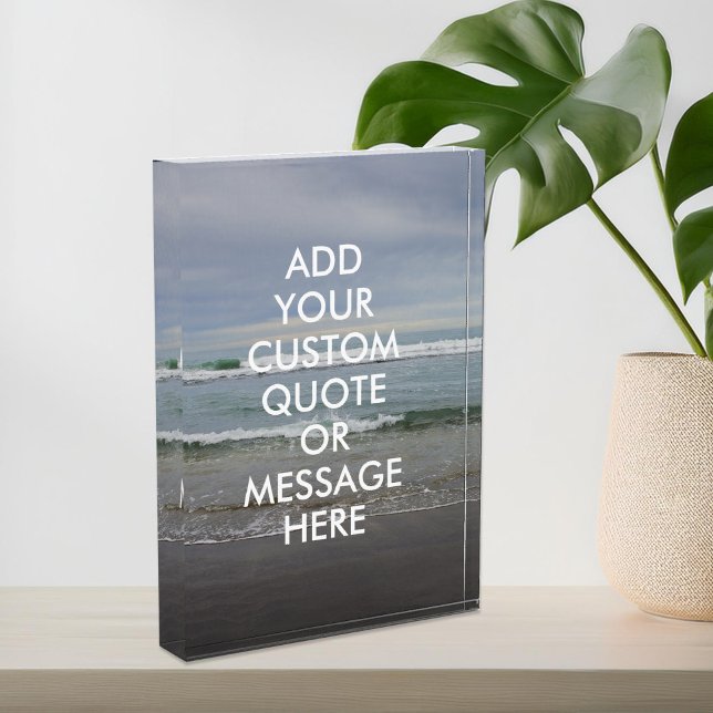 Create Your Own Quote Photo Block (Creator Uploaded)