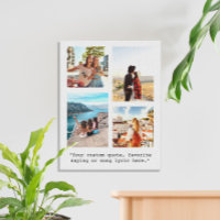 Create Your Own Quote Photo Collage