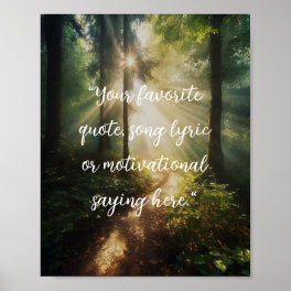 Create Your Own Quote Poster