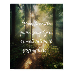 Create Your Own Quote Poster
