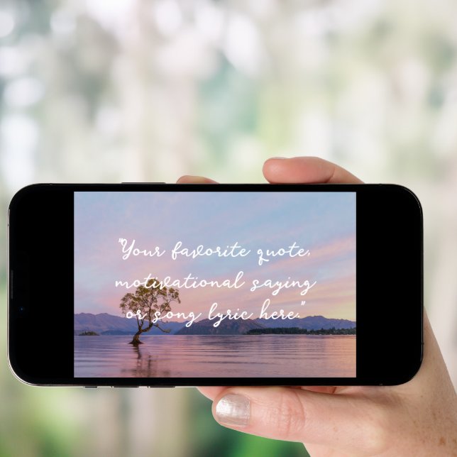 Create Your Own Quote Poster (Front Digital)