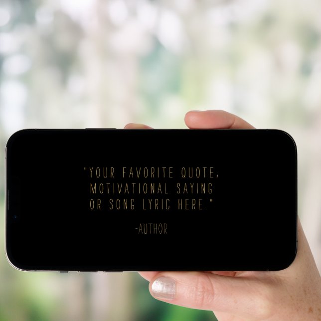 Create Your Own Quote Poster (Front Digital)